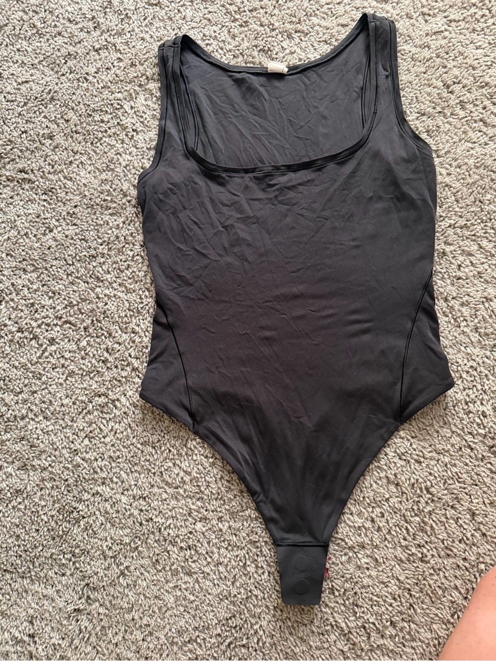 lululemon athletica Black Kids Tank One-Piece Bodysuit